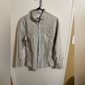 Slim Fit/Stretch Button Down Long Sleeve Size Medium